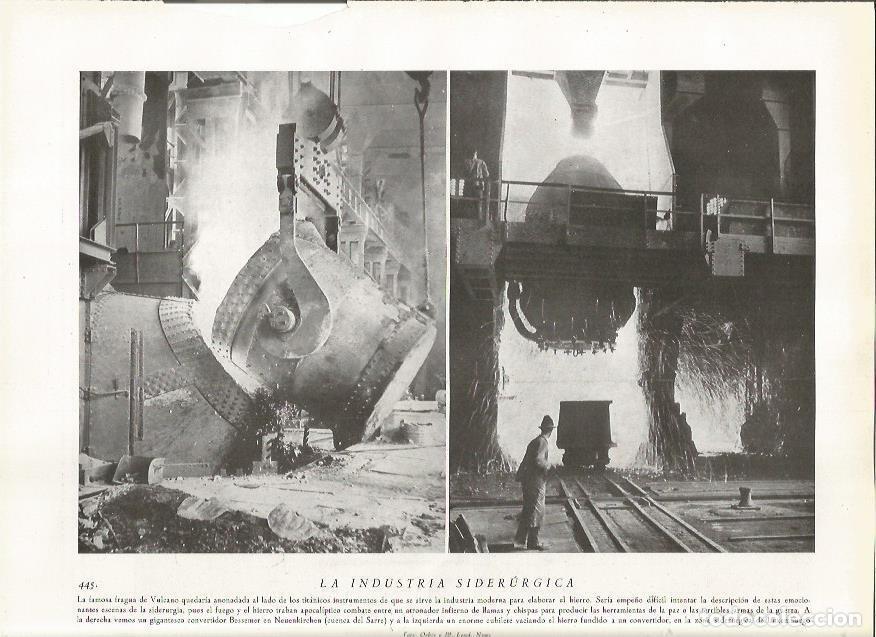 Postkarten: LAMINA 22889: Siderurgia en Luxemburgo - Amando Melon y Ruiz de Gordejuela