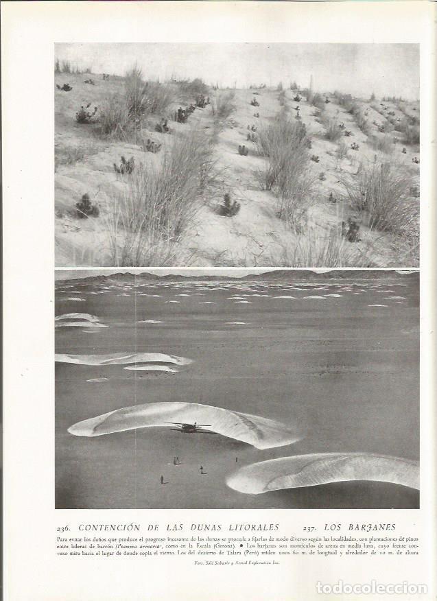 Postkarten: LAMINA 22826: Dunas en L'Escala, Girona y en Talara, Peru - Amando Melon y Ruiz de Gordejuela