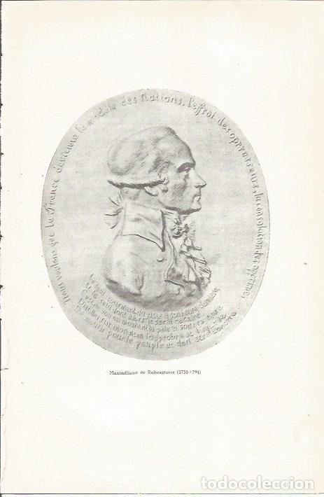 Cartoline: LAMINA 23789: Maximilian de Robespierre - Jaime Vicens Vives