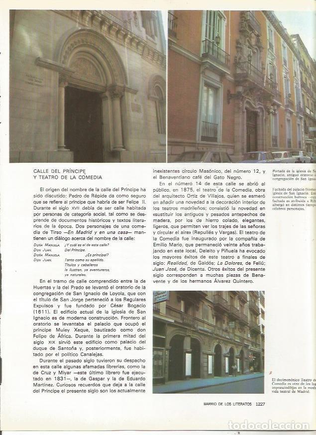 Postais: LAMINA 23462: Iglesia de San Ignacio y Teatro de la Comedia, Madrid - Varios