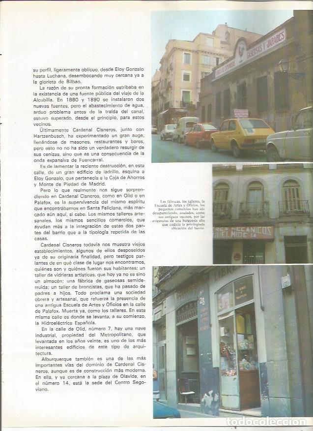 Postais: LAMINA 23556: Fabricas y talleres del barrio de Olavide, Madrid - Varios