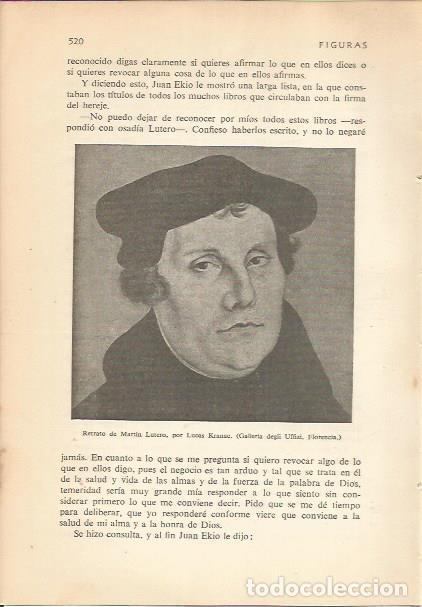 Cartoline: LAMINA 24271: Martin Lutero, por Licas Kranac - Carmi&ntilde;a Verdejo