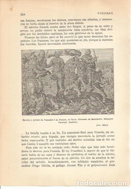 Postkarten: LAMINA 24275: Derrota de Francisco I de Francia en Pavia - Carmi&ntilde;a Verdejo