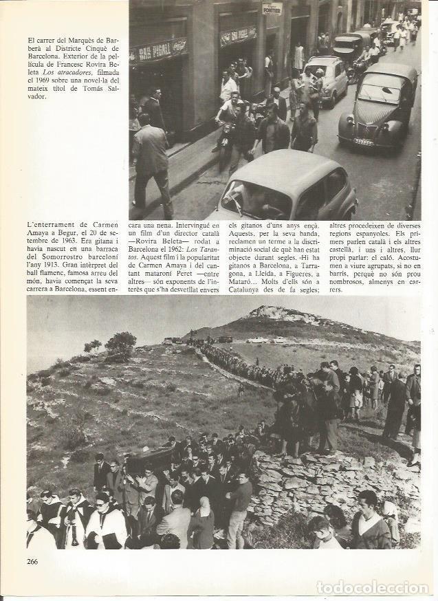 Postcards: LAMINA 24004: Calle Marques de Barcelona y entierro de Carmen Amaya en 1963 - Edmon Valles