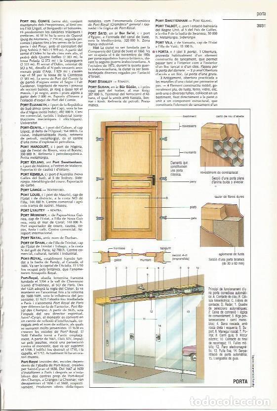 Postcards: LAMINA 24507: Esquema de una puerta - VVAA