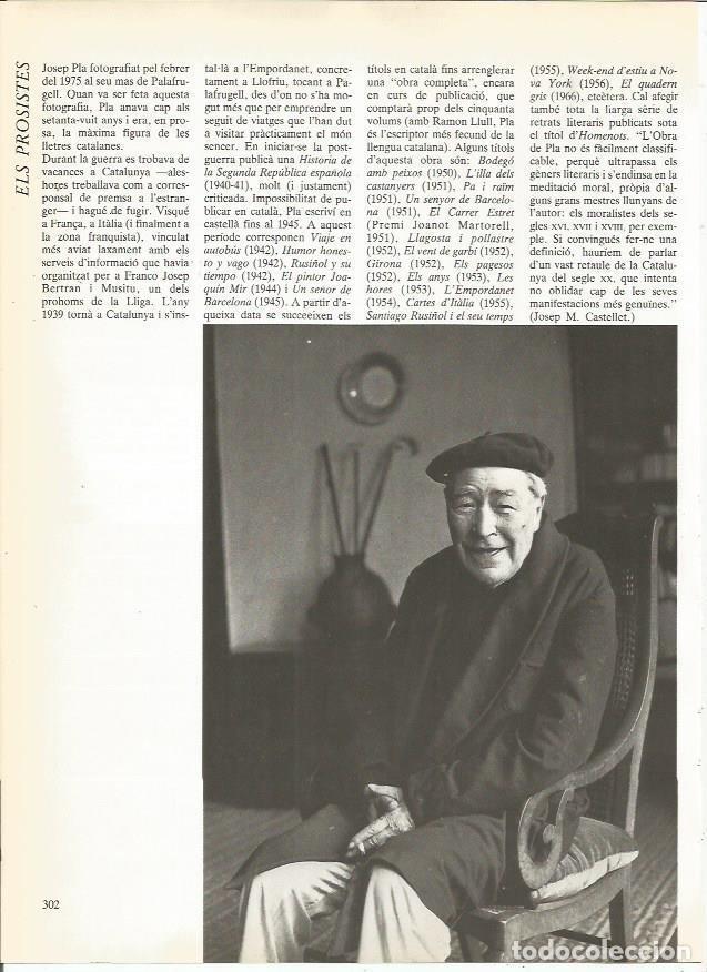 Postales: LAMINA 24020: Josep Pla - Edmon Valles