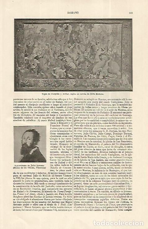 Postales: LAMINA ESPASA 19212: Tapiz de Escipion y Anibal - Varios