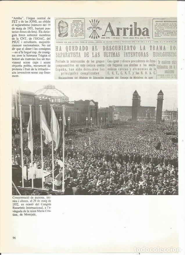 Postales: LAMINA 23922: Congreso Eucaristico Internacional el 29 de mayo de 1958 en Barcelona - Edmon Valles