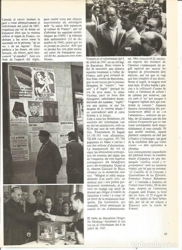 Postales: LAMINA 23907: Carteles para el referendum de 1947 - Edmon Valles