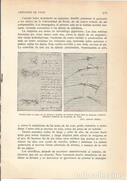 Postales: LAMINA 24203: Estudio sobre el vuelo de pajaros, por da Vinci - Carmi&ntilde;a Verdejo