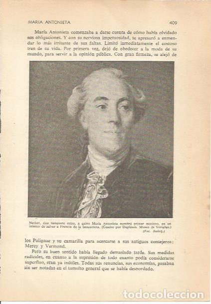 Postkarten: LAMINA 24237: El banquero Necker, por Duplessis - Carmi&ntilde;a Verdejo