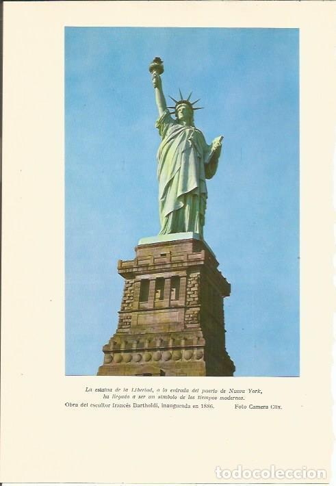 Postcards: LAMINA 24617: La estatua de la Libertad, Nueva York - Martin de Piquer