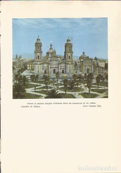 Cartes Postales: LAMINA 24741: Catedral de Mexico - Martin de Piquer