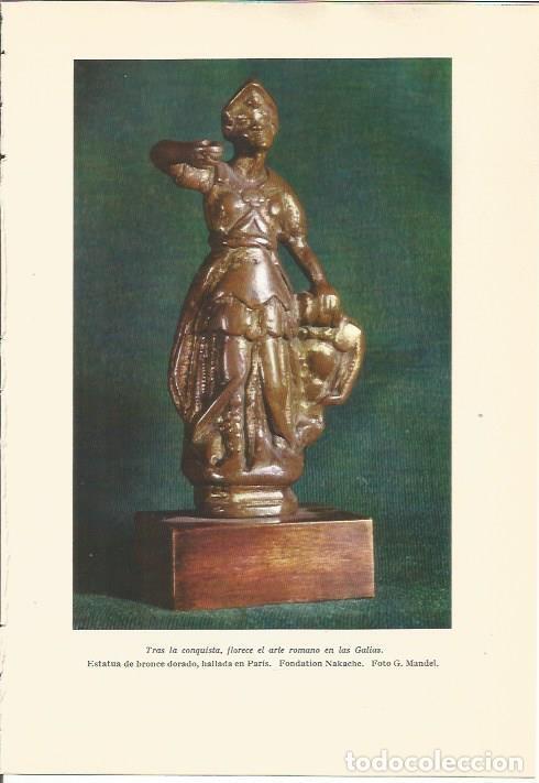 Cartes Postales: LAMINA 24696: Estatua de bronce de arte romano - Martin de Piquer