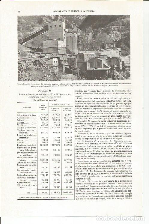 Postcards: LAMINA ESPASA 36088: Minas de Figols, Barcelona - Varios
