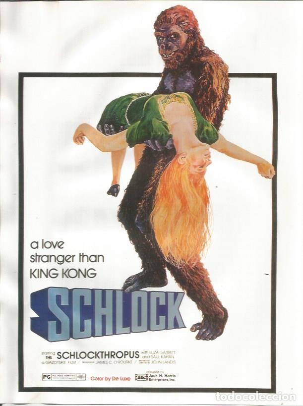 Cartes Postales: LAMINA 24955: Cartel de Schlock - John Landis