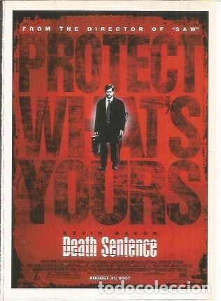 Postales: Miniposter 0572: Death Sentence - Varios - Foto 1