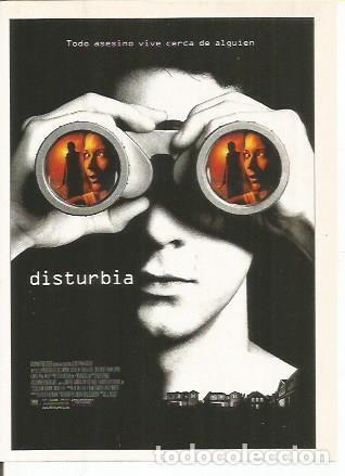 Postales: Miniposter 0739: Disturbia - Varios - Foto 1