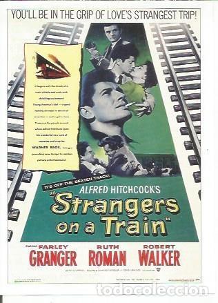Postales: Miniposter 0898: Extra&ntilde;os en un tren - Varios - Foto 1