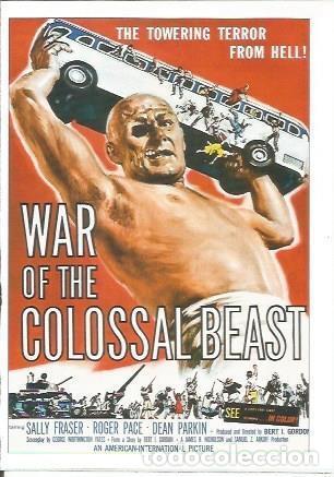 Postcards: Miniposter 0133: La guerra del monstruo colosal - Varios
