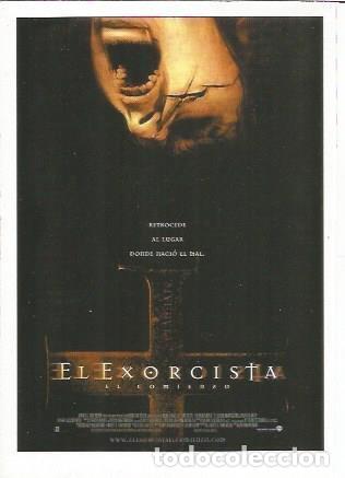 Postales: Miniposter 0024: El exorcista El comienzo - Varios - Foto 1