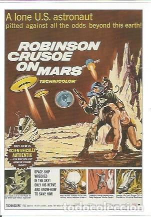 Postcards: Miniposter 0129: Robinson Crusoe in Mars - Varios