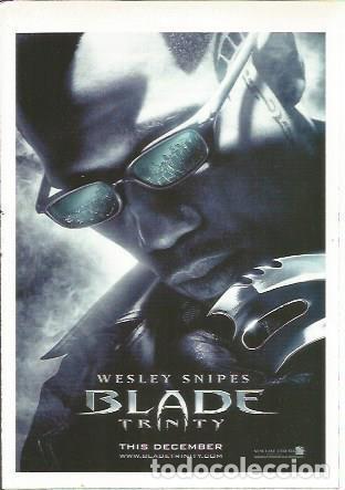 Postales: Miniposter 0076: Blade Trinity - Varios - Foto 1