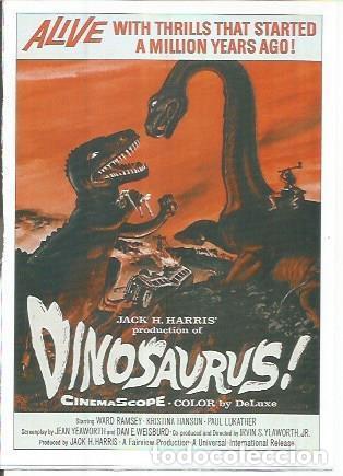 Postales: Miniposter 0402: Dinosaurus - Varios - Foto 1