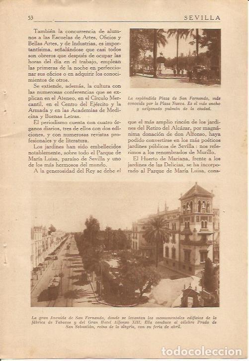 Postkarten: LAMINA 25084: Avenida de San Fernando de Sevilla - J. Mu&ntilde;oz San Roman