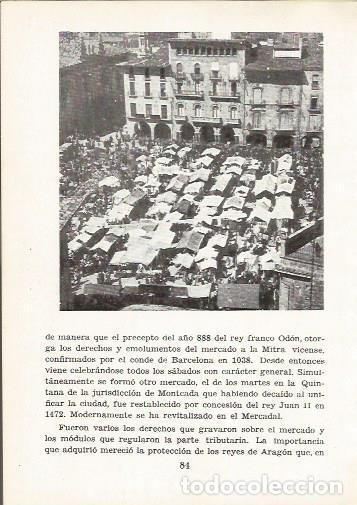 Postcards: LAMINA 24992: Mercado de Vic, Barcelona - Eduardo Junyent