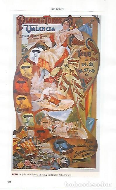 Postcards: LAMINA COSSIO 51278: Cartel de toros de Emilio Porset Valencia 1904 - Varios