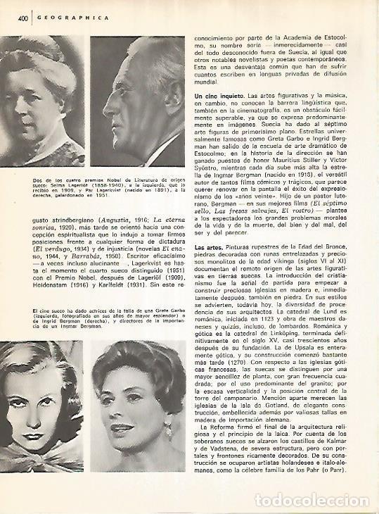 Postales: LAMINA 11141: Retratos de Selma Lagerlof Par Lagerkvist Greta Garbo e Ingrid Bergman - Varios