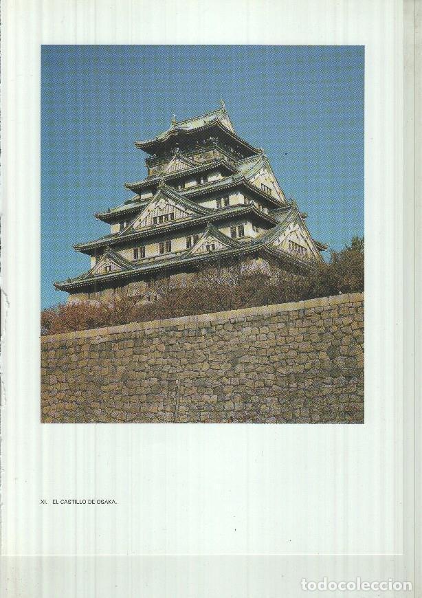 Postcards: Japon el imperio del sol naciente lamina 11: El castillo de Osaka -