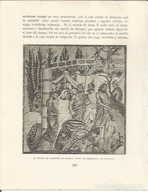 Postkarten: LAMINA 25210: Mosaico del Sacrificio de Ifigenia - Josep Pla