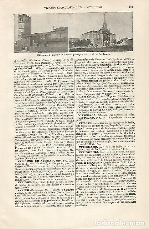 Postkarten: LAMINA ESPASA 30462: Vistas de Vitigudino Salmanca - Varios