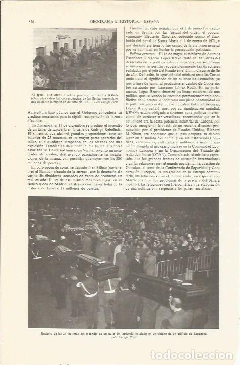 Postkarten: LAMINA ESPASA 36843: Entierro de las victimas de un incendio en Zaragoza - Varios