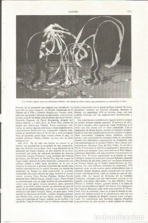 Postales: LAMINA ESPASA 36945: Los Mummem Shants en Paris - Varios