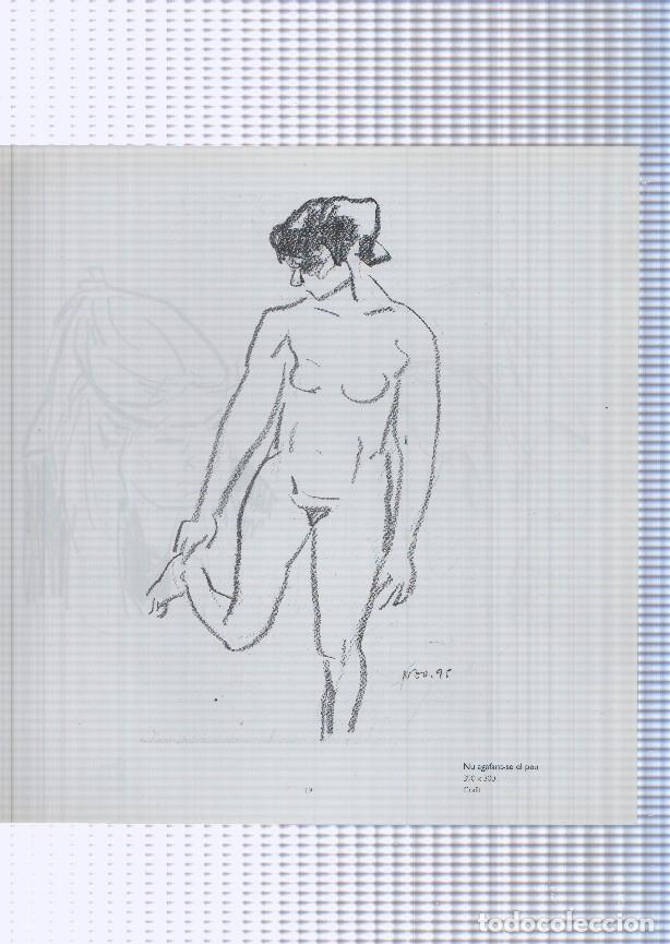 Cartes Postales: Teresa Llacer pagina 19/20: Nu agafant-se el peu + L'Elena - NULL