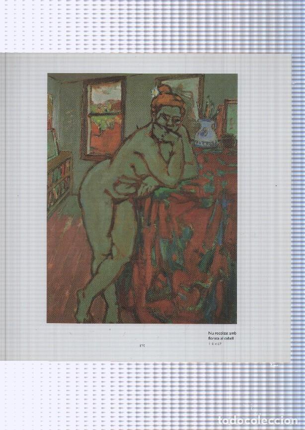 Postcards: Teresa Llacer pagina 135/136: Nu recolzat amb floreta al cabell + La pintora en el seu taller - NULL