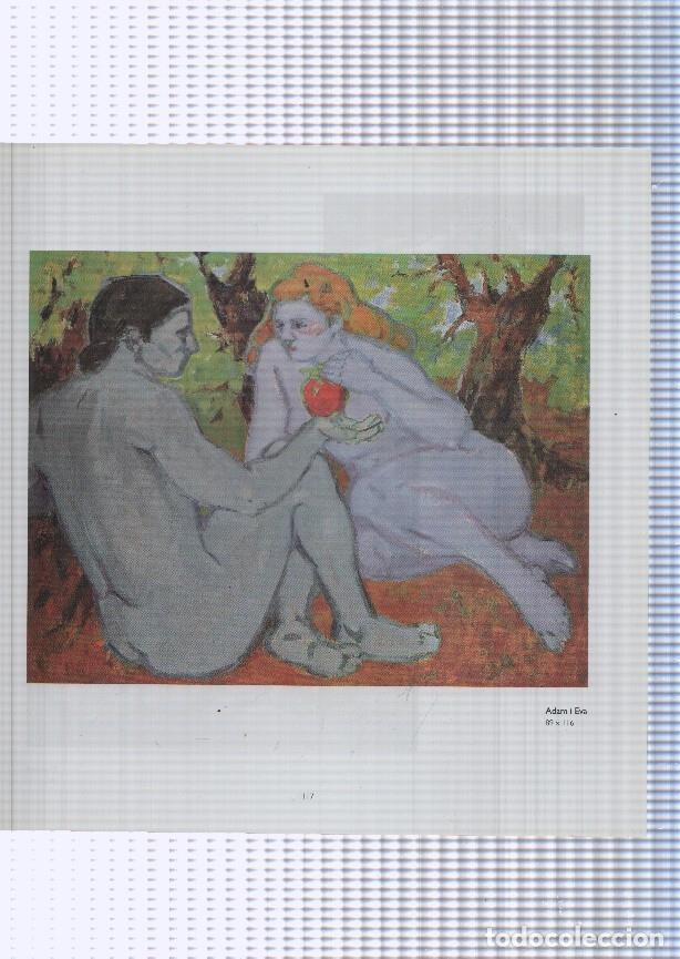 Cartes Postales: Teresa Llacer pagina 117/118: Adam i Eva + Magranes + El siurell - NULL