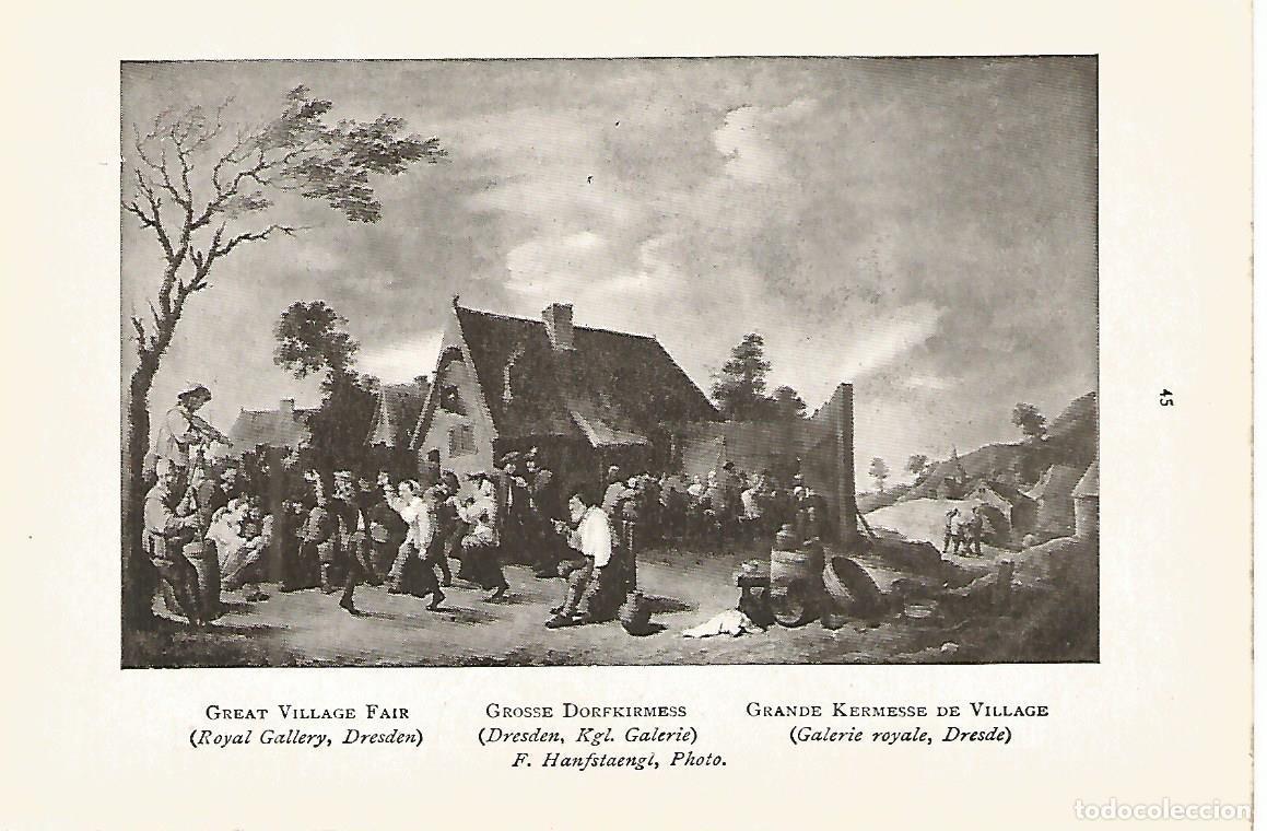 Cartes Postales: Lamina 545: TENIERS el Joven. Gran feria en el pueblo - Varios
