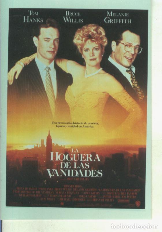 Cartes Postales: Foto cine 072: La hoguera de las vanidades (Tom Hanks-Bruce Willis) - Varios