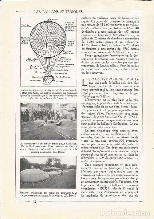 Postkarten: LAMINA 25681: Esquema de un globo esferico - Varios