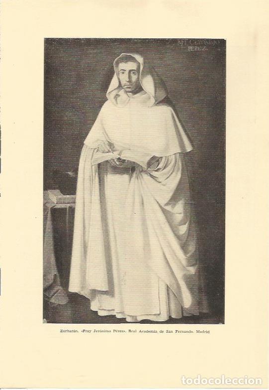 Cartoline: LAMINA 25633: Fray Jeronimo Perez, por Zurbaran - Varios