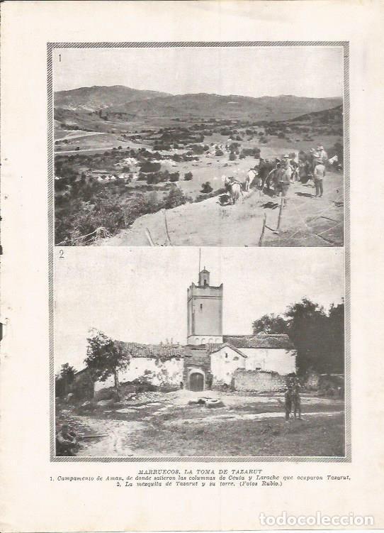 Cartoline: LAMINA 25807: Toma de Tazarut, Marruecos - Varios