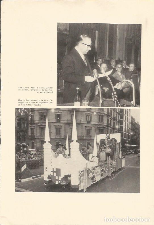 Cartoline: LAMINA 25618: Carlos Arias Navarro como pregonero de las Fiestas de la Merce - Varios