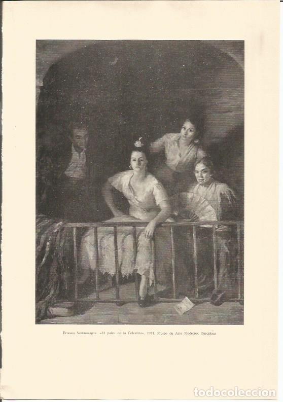 Postcards: LAMINA 25602: El palco de la Celestina, pro Ernesto Santasusagna - Varios