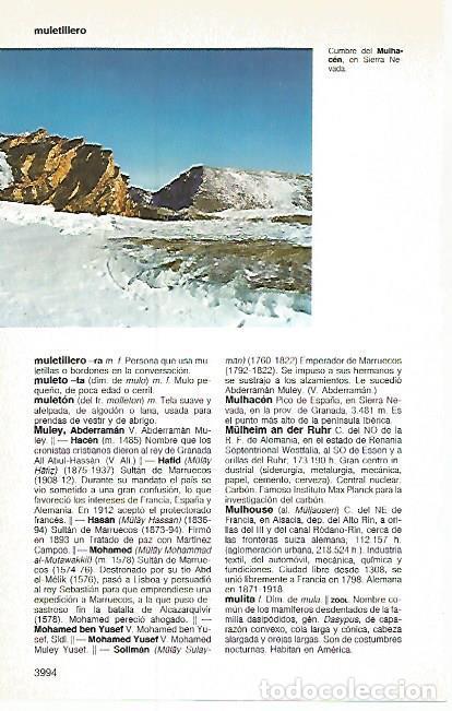 Postais: LAMINA 11245: Cumbre del Mulhacen Granada - Varios