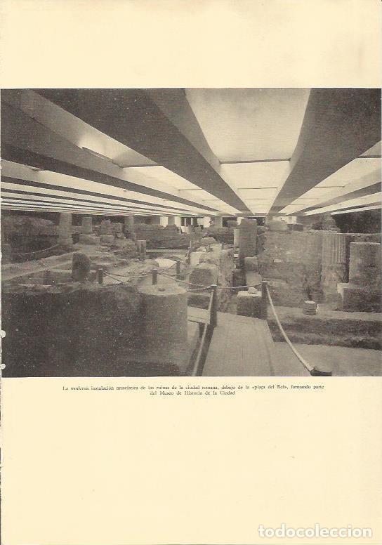 Postcards: LAMINA 25646: Subsuelo romano del Museo de Historia de Barcelona - Varios
