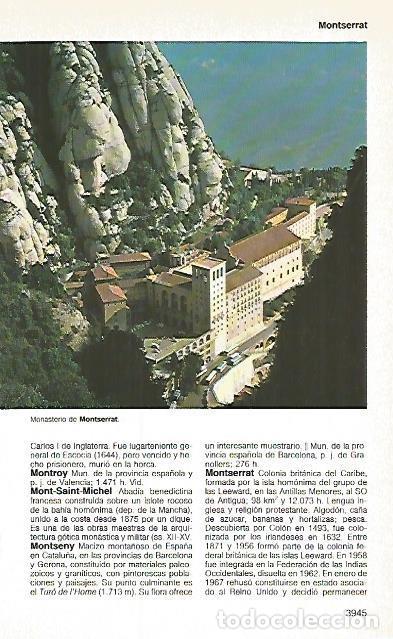 Postcards: LAMINA 11237: Monasterio de Montserrat - Varios